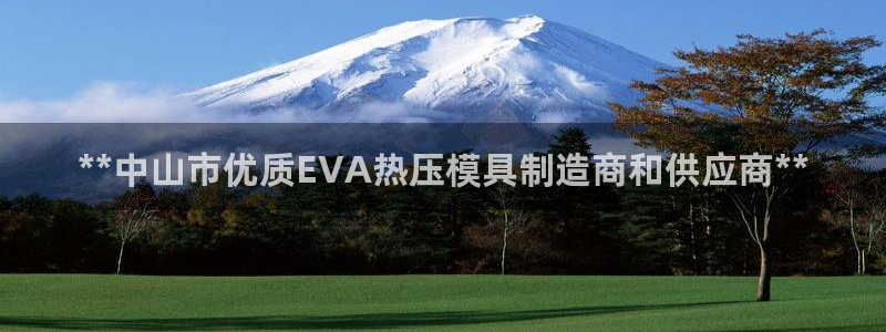 emc网页版：**中山市优质EVA热压模具制造商和供应商
