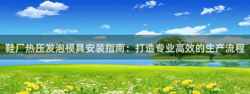 emc易倍官网app官网：鞋厂热压发泡模具安装指南：打造