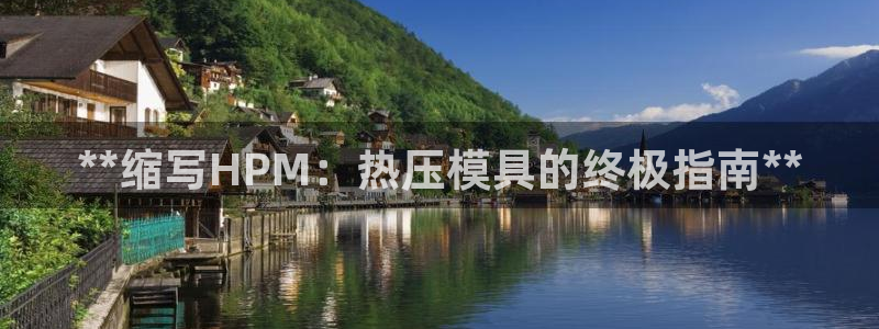 emc低频不过：**缩写HPM：热压模具的终极指南**