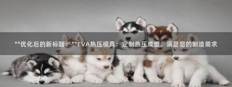 emc易倍怎么样：**优化后的新标题：**EVA热压模具