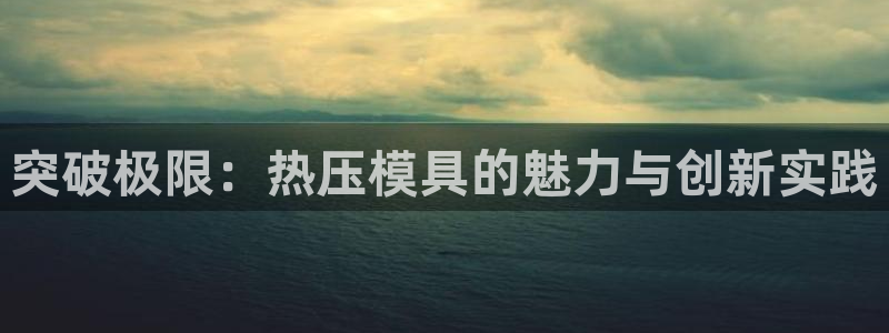 emc易倍在线登录：突破极限：热压模具的魅力与创新实践