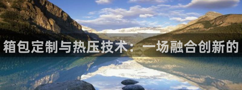 emc全站app下载:箱包定制与热压技术:一场融合创新的